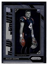 2022 PANINI PRIZM FOOTBALL NR-7 BAILEY ZAPPE RC  NEW RECRUITS Rookie