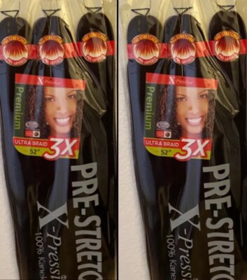 X-pression 52  Braiding Hair #33 2 Pack For $15.00