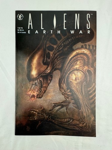 Aliens Earth War #1 Dark Horse Comics 1990 deuxième impression
