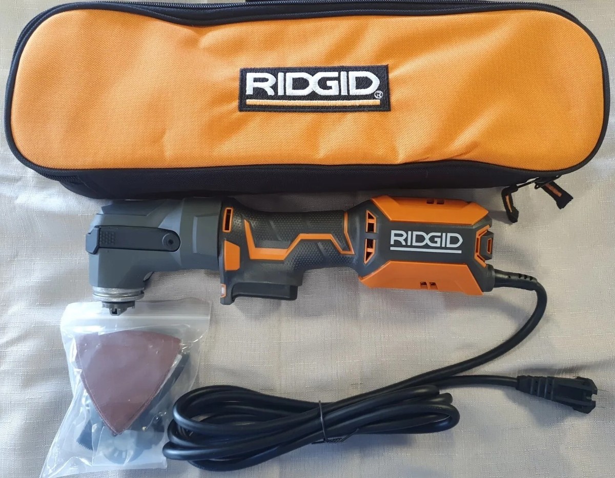 RIDGID 4 Amp Corded Oscillating Multi-Tool R28700 648846078229| eBay