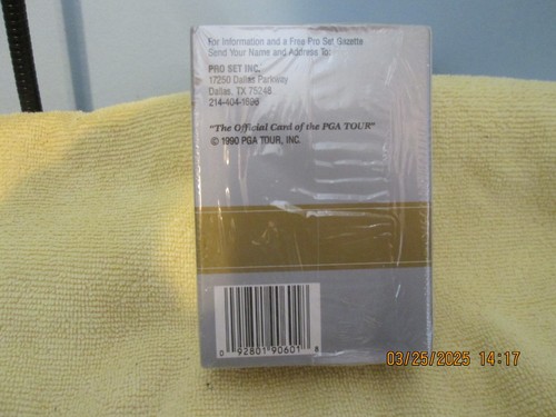 1990 PGA Tour Golf Cards Special Inaugural Set Limited Printing Pro Set Sealed - Picture 2 of 2