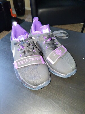 Nike PG 1 GS SZ 6Y Black Court Purple Hyper Grape 880304-097