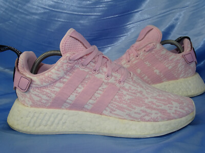ADIDAS NMD R1 SNEAKER WEIß ROSA BOOST ULTRA SCHUHE YZY TRTL LAUFSCHUHE BB2
