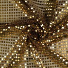 PAILLETTEN Stoff rund 6mm Lurex glänzend edel SCHWARZ/GOLD EUR 4,99/m %SALE%