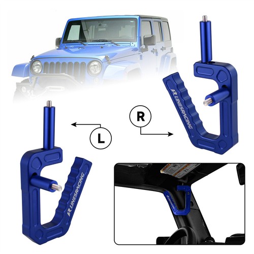 Total 81+ imagen jeep wrangler blue grab handles Abzlocal.mx