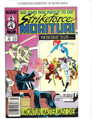 Marvel Comics Strikeforce: Morituri #27 F-VF Newsstand