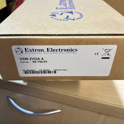 Extron VSW-2VGA A  60-758-01 ''New in box''