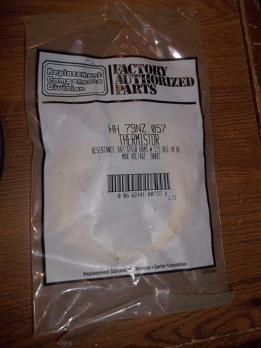CARRIER / BRYANT HH79NZ057 THERMISTOR HH 79NZ 057 (WL65-1)