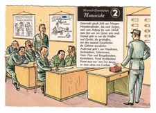 14016 - AK ** Bundeswehr * Wunsch-Dienstplan 2 Unterricht