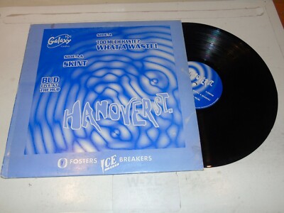 HANOVER ST - Too much Haste? What a waste! - UK 3-track 12'' vinyl single