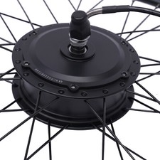 24" 500W 36Volt E-Bike Front Wheel Electric Bicycle LCD Hub Motor Conversion Kit