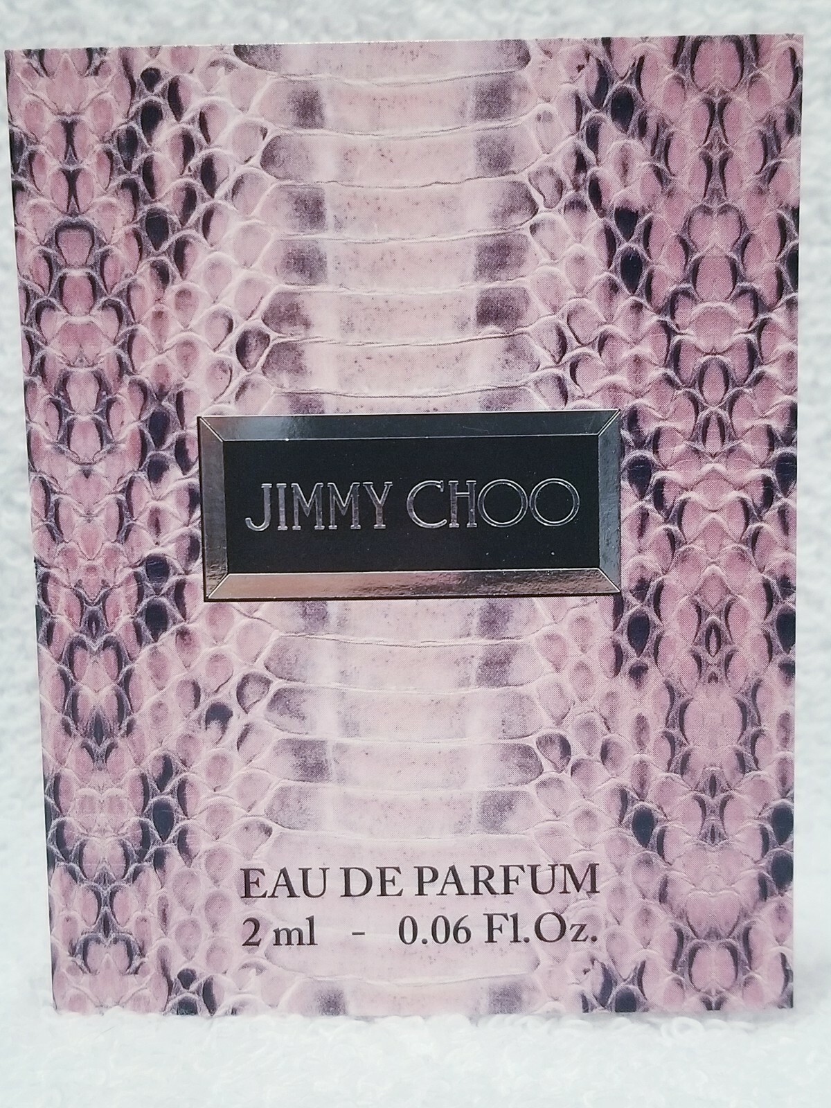 jimmy choo by jimmy choo eau de parfum spray vial on card