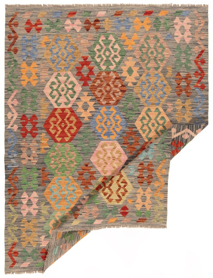 Afghan Handwoven Oriental Carpet 202x155 cm Nomadic, Kilim, Rug eBay