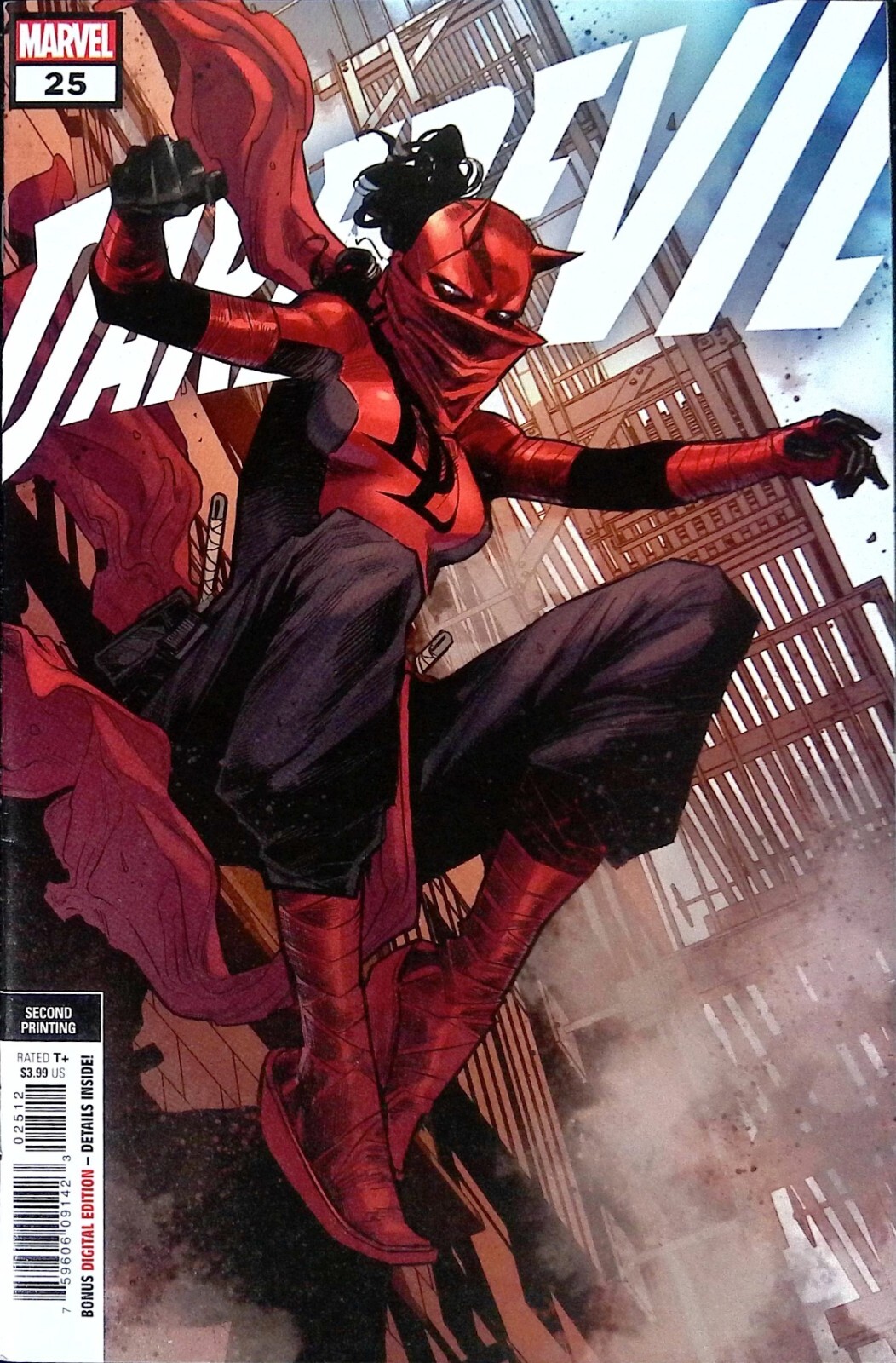 Daredevil #25 - High Grade 2nd Printing - Debut New Elektra Costume!