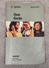 USER GUIDE - SPRINT - SANYO - MODEL SCP-4500 - DUAL BAND