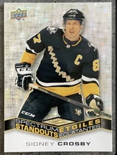 2022-23 UD Tim Hortons Sidney Crosby SPECTRUM STANDOUTS #C-1 Pittsburgh