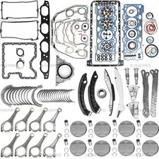 N62b44 4.4l Engine Overhaul Rebuild Kit For Bmw 545i 645ci E53 E60 E61 E63 E64
