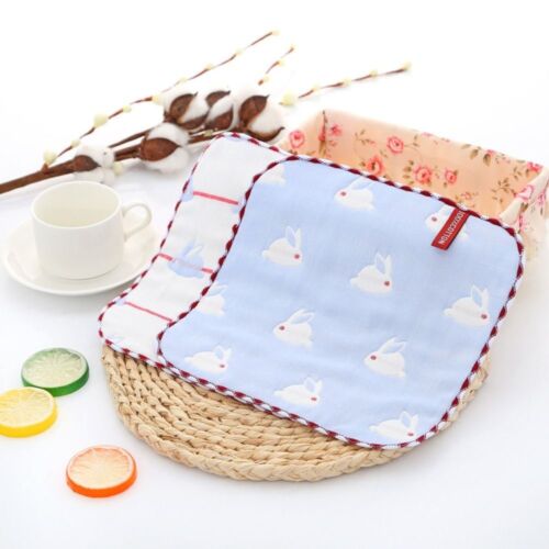 Feeding Burp Cloths Baby Face Towel Square Shaped Baby Bath Towel - Picture 15 of 20