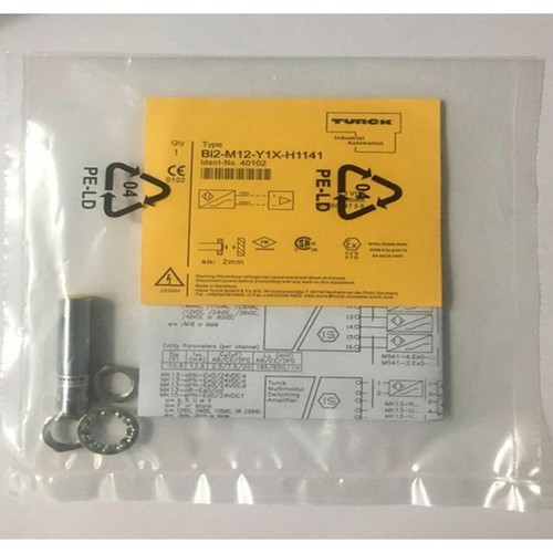One New Turck Proximity Switch Sensor BI2 M12 Y1X H1141 Fast Delivery One new turck proximity switch sensor bi2 m12 y1x h1141 fast delivery