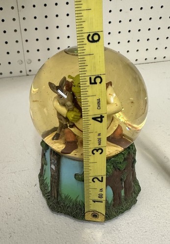Shrek Movie DreamWorks Snow Globe Musica Raro! Danneggiato. - Foto 6 di 6