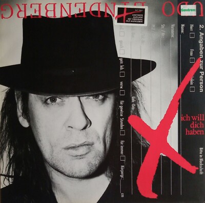 2 LPs - UDO LINDENBERG - Ich Will Dich Haben / Feuerland