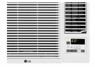 LG 7500 BTU Window Air Conditioner with Supplemental Heat with Remote  48231379502 | eBay