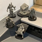 5x Shadow Brigand Reavers Minis Bardsung Legend of The Ancient Forge Board Game