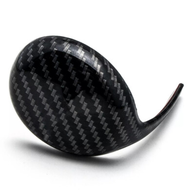1PC ABS Carbon Fiber Inner Gear Shift Knob Cover Trim For Toyota RAV4 2014-2018