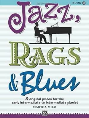 Jazz, Rags & Blues, Book 2 (Alfred's Basic Piano Library) - Paperback - GOOD
