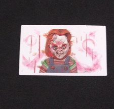 Child's Play Horror Movies Chucky Sticker 1.38" x 2.25" S 