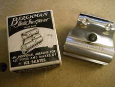 VINTAGE BERGHMAN SKATE SHARPENER IN BOX Free shipping
