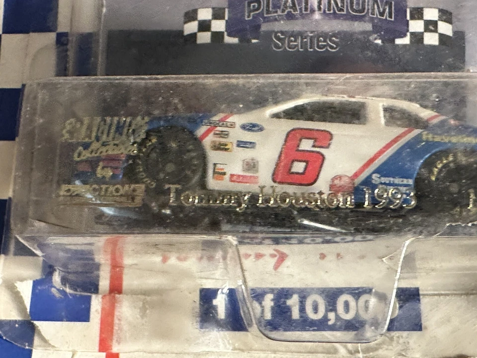 Coche diecast Tommy Houston 1/64 Rose's Racing #6 Ford Thunderbird NASCAR Busch Foto 3 de 4