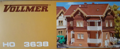 Vollmer 4 3638 Wohnhaus Bausatz Kunststoff NEU/OVP