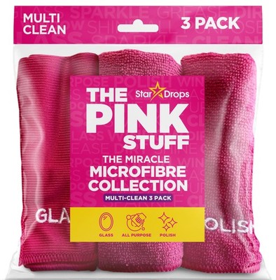 Stardrops The Pink Stuff Miracle Mikrofasertuch Sammlung 3er Pack