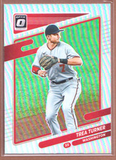 Trea Turner #121 2021 Panini Donruss Optic Silver Prizm-2138