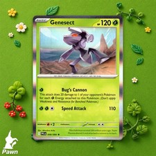 Genesect Reverse Holo Rare Phantasmal Flames 8/94 Pokemon TCG Card Near Mint