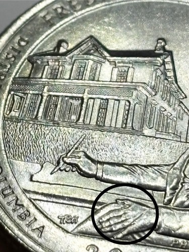 Frederick Douglass 2017P Error Quarter - Machine Doubling - Picture 4 of 8