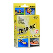 Tear-Aid Vinyl Inflatable Repair Kit, Yellow Box Type B, 1 Pack