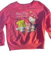 Preloved Hello Kitty  Friends Graphic Sweater   Size Medium