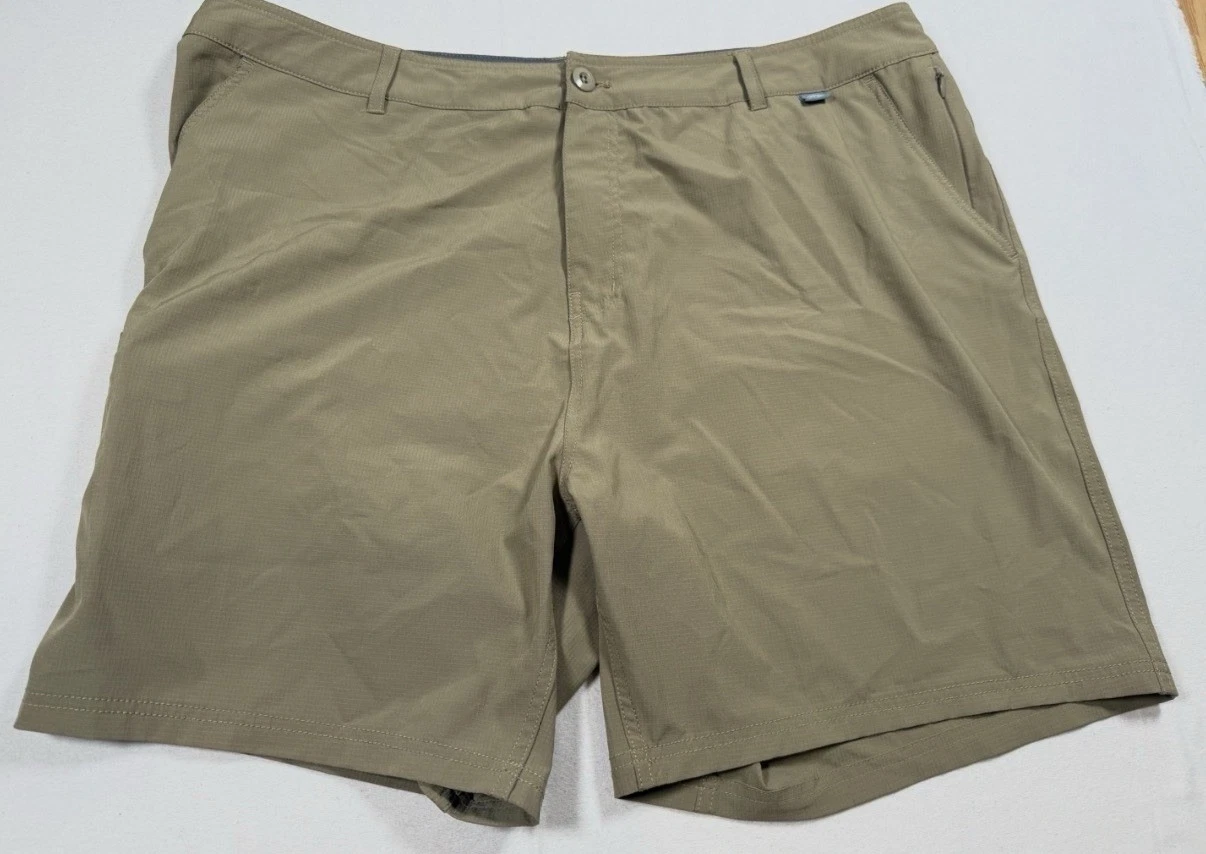 AFTCO Men’s 365 Ripstop Chino Shorts M116 Size 42 Fishing Performance