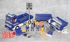 playmobil thw set lkw anh&auml;nger r&uuml;stanh&auml;nger lichtmast figuren zubeh&ouml;r