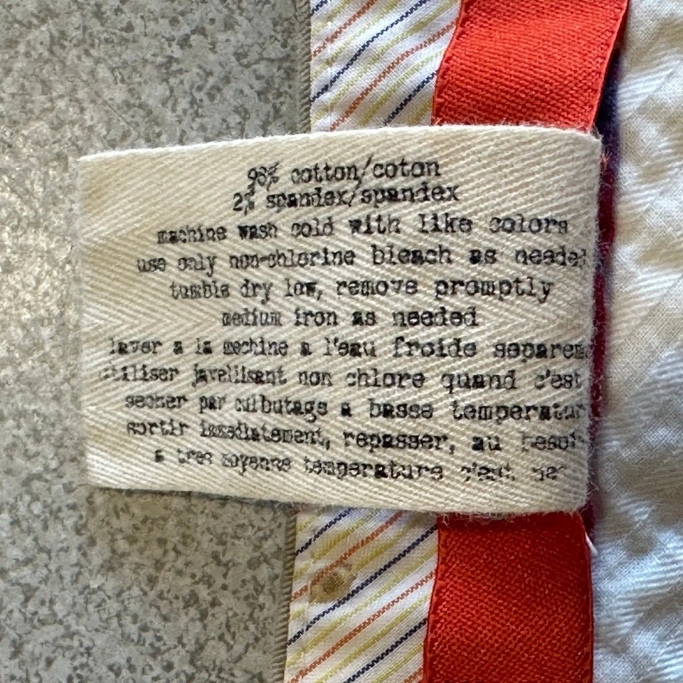 Cartonnier Sz 4 Crop Cuffed Pleated Chinos Khaki Stretchy Trouser Neutral Anthro - Image 4 of 4