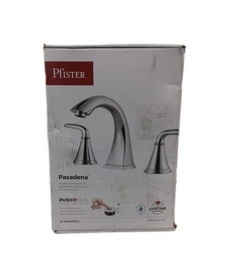 Pfister Pasadena 8 inch Widespread Bathroom Faucet Polished Chrome LF-049-PDCC