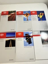 Toyota Prius 2016 Owners Manual Set