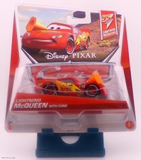 Disney Pixar Cars Lightning McQUEEN con Cono 95 Lightning McQueens #3/5