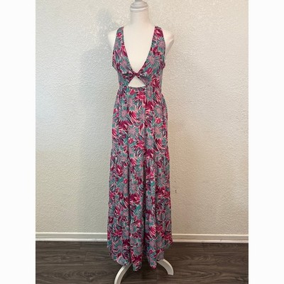 Karma Highway Boho Cutout Maxi Dress Festival One Size fits up S-L