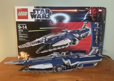 LEGO Star Wars set The Malevolence 9515  98% Complete W/ Instructions And Box