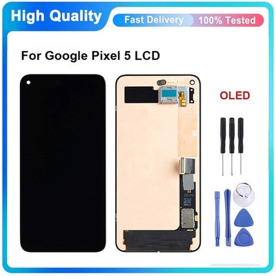 For Google Pixel5 AMOLED Display LCD Screen Replacement Touch Digitizer Assembly
