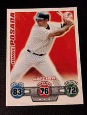2009 Topps Attax Baseball - #NNO Jorge Posada - New York Yankees 