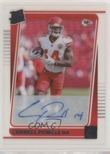 2021 Panini Clearly Donruss Rated Rookie Auto Cornell Powell #89 Auto 7m3